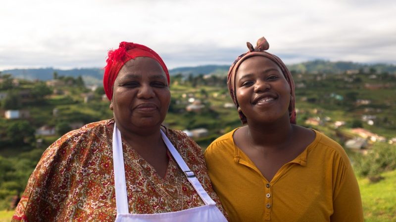 Two women in Zululand
