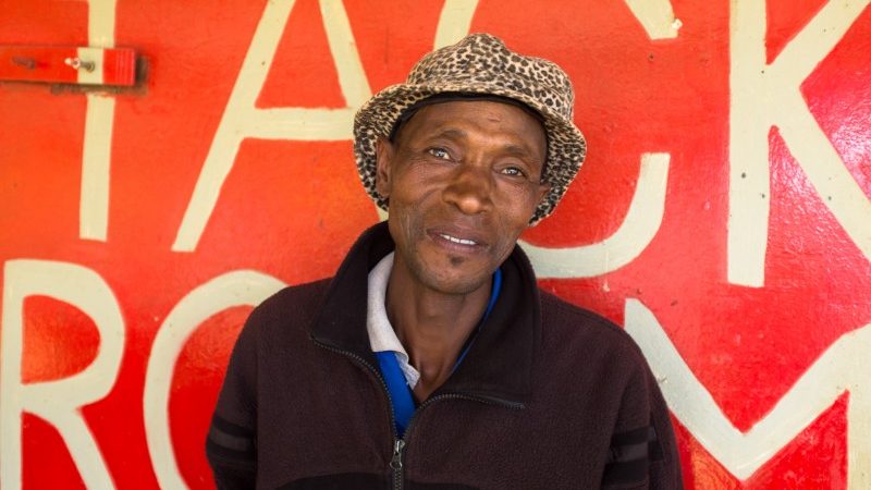 Man in Lesotho, Africa