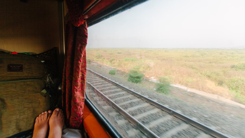 Overnight train India