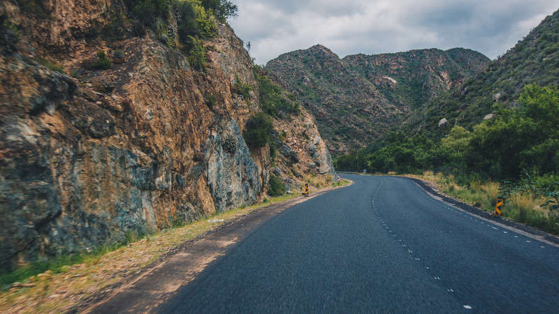 Road to Oudtshoorn, South Africa