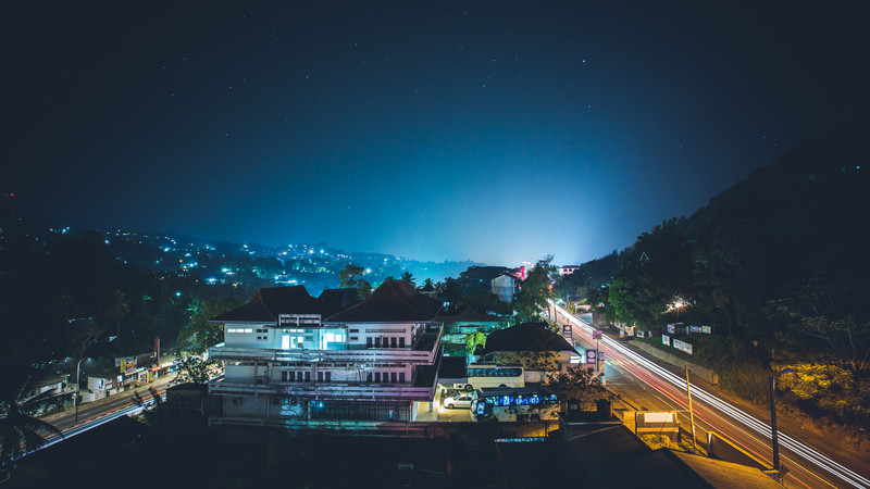 Kandy by night