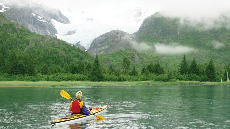 Kayaking in Alaska