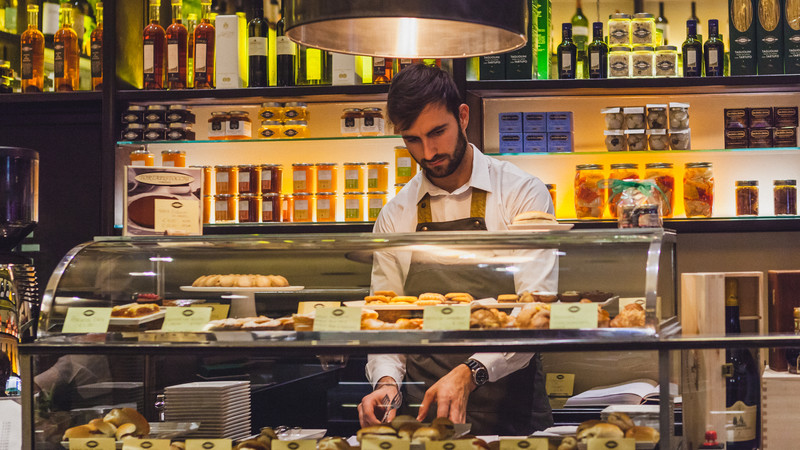 Truffle shop in Italy