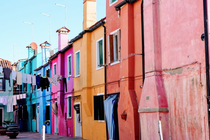 Burano Venice Italy