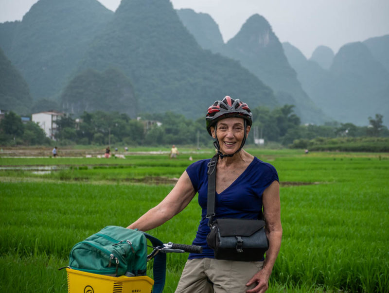 China tour solo travel cycling Yangshuo