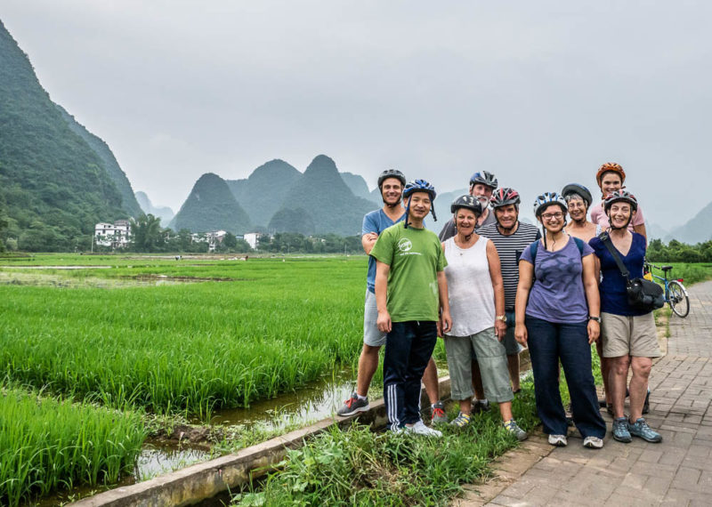 China tour Yangshuo cycling