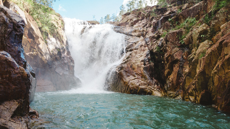 Belize tour San Ignacio waterfall