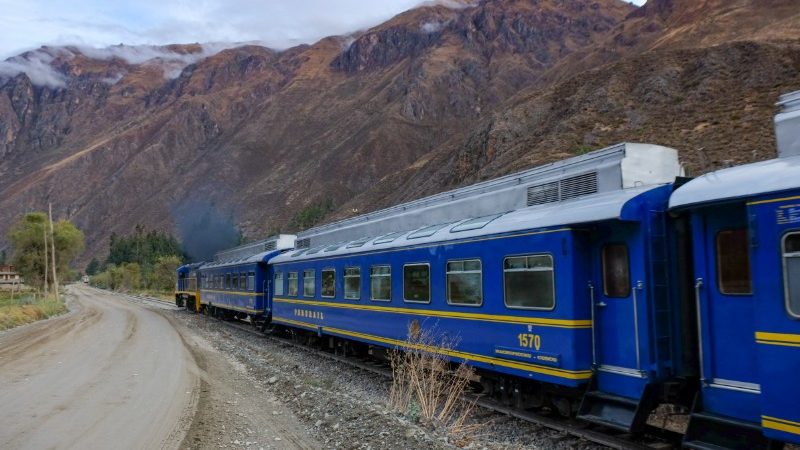 The train to Machu Picchu. 