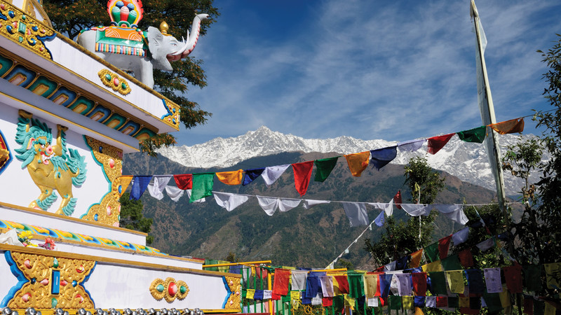 Prayer flags at Dharamsala