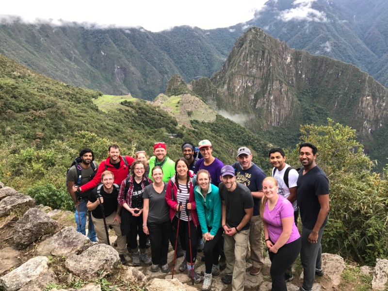 hiking the Inca Trail