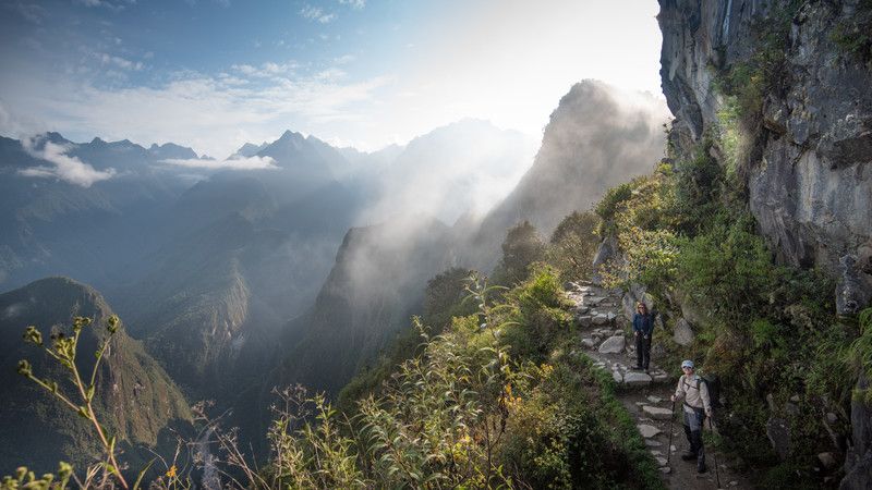 Hiking to Machu Picchu