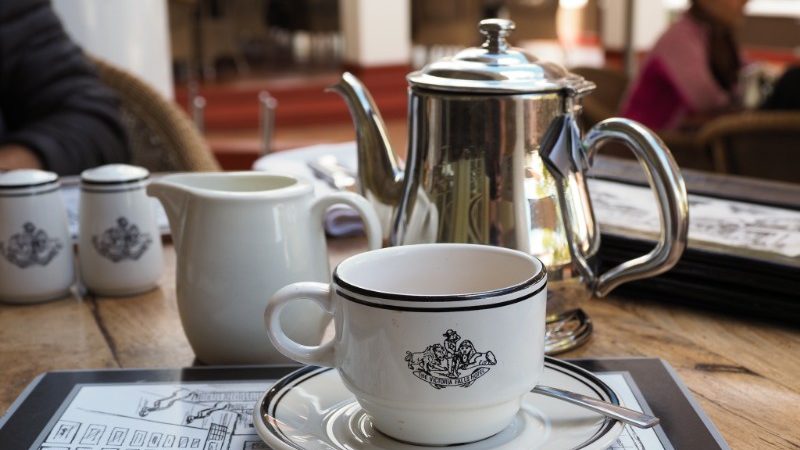 High tea at Victoria Falls Hotel