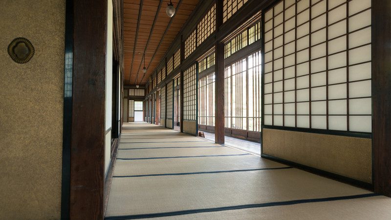 A traditional ryokan in Japan