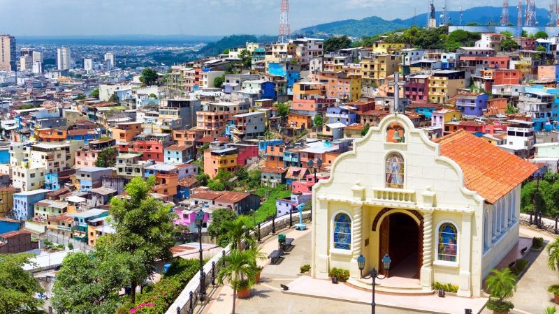 Church in the city of Guayaquil, Ecuador