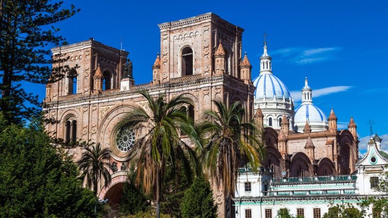 Cathedral in Cuenca, Ecuador