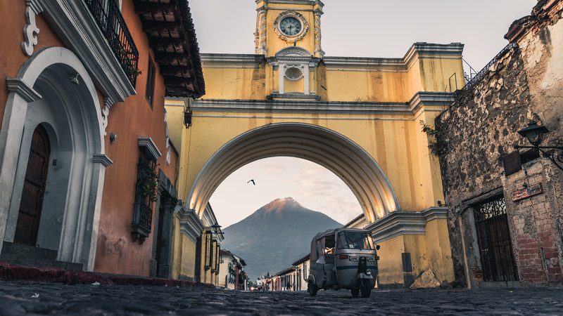 Old buildings in Guatemala