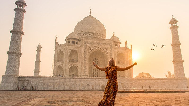 The taj Mahal, India