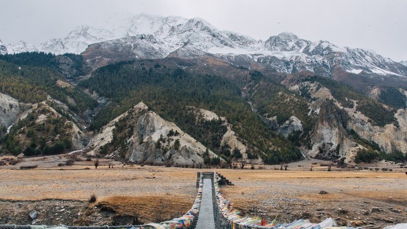A bridge in Nepal