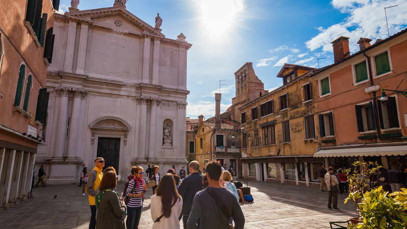 Italy group tour student