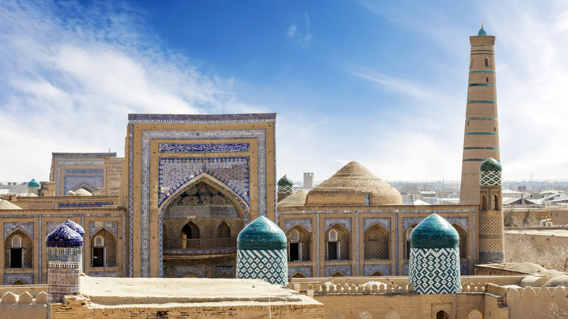 Mosque in Uzbekistan.