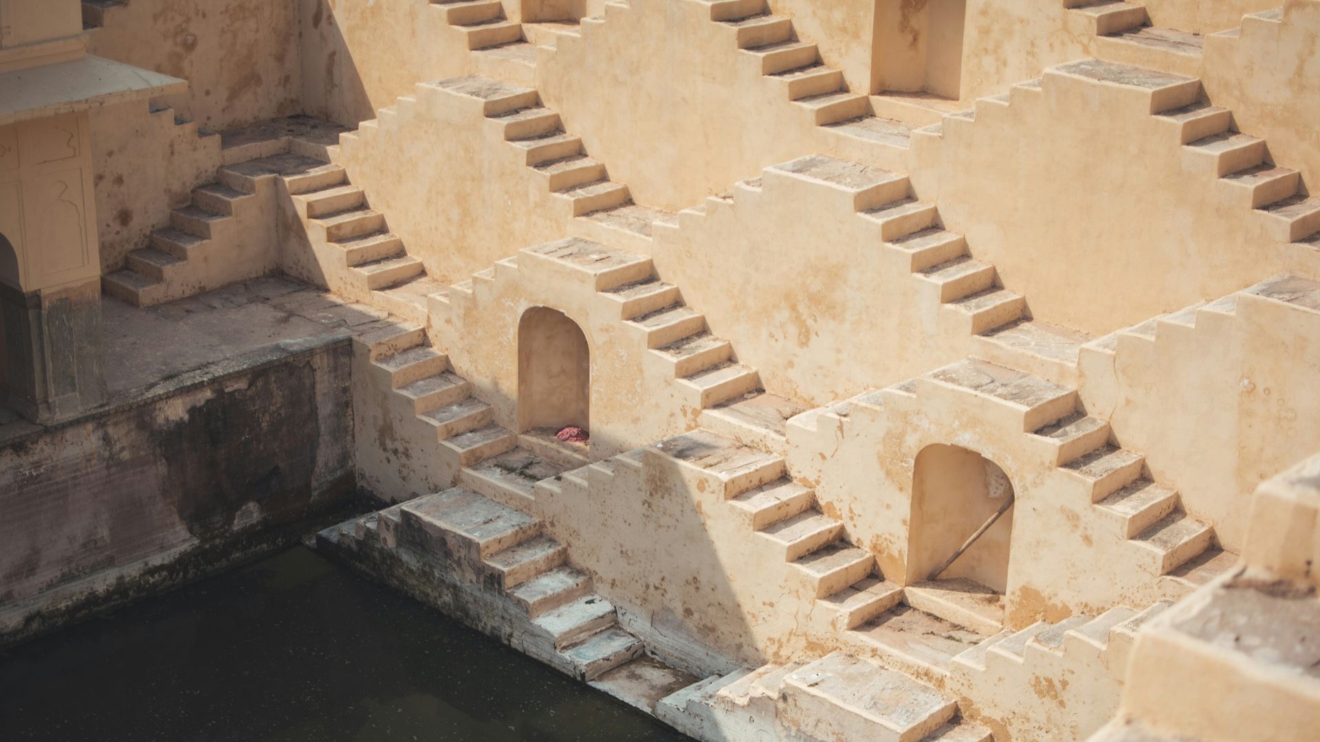 A stepwell in Rajasthan, India.