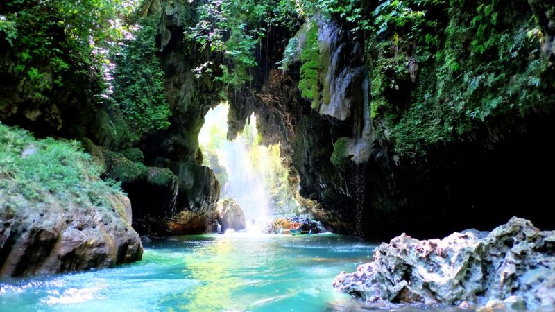 best time to visit java indonesia Lush canyon in Java