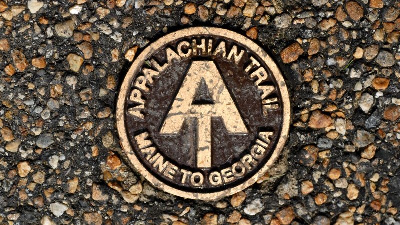 Appalachian Trail marker