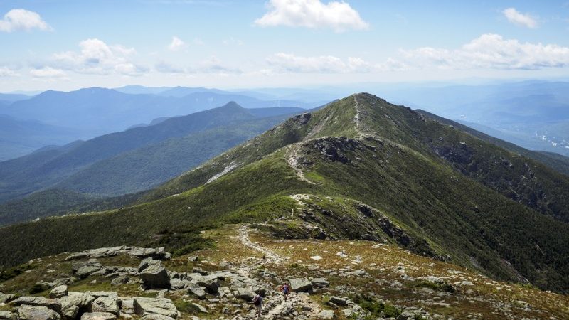 Appalachian Trail across the White Mountains