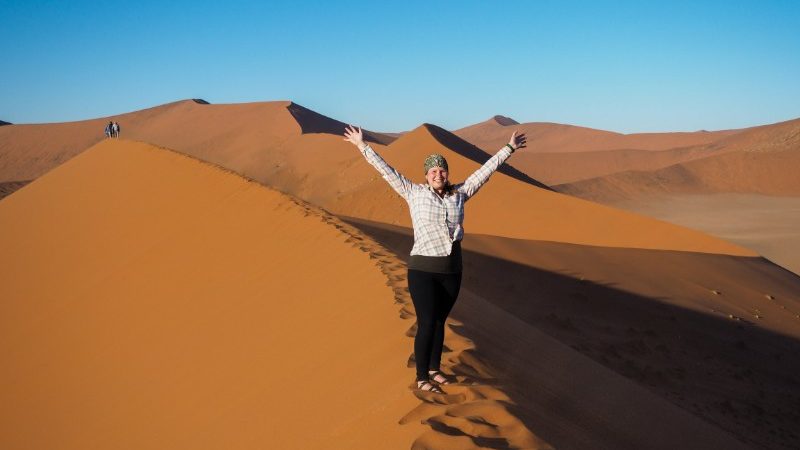 namibia solo travel wanita