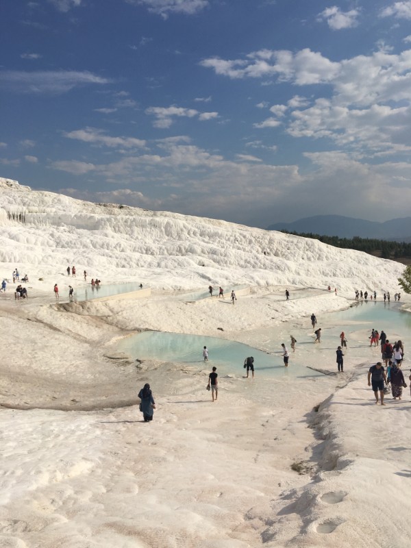 The hot springs of Pamukkale