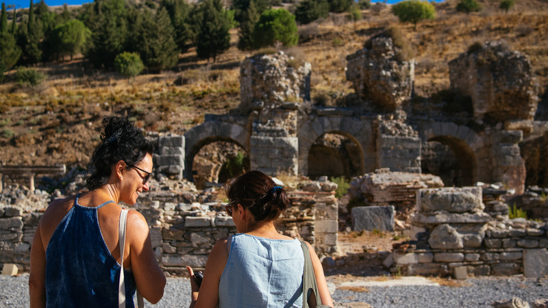 Travellers at Ephesus