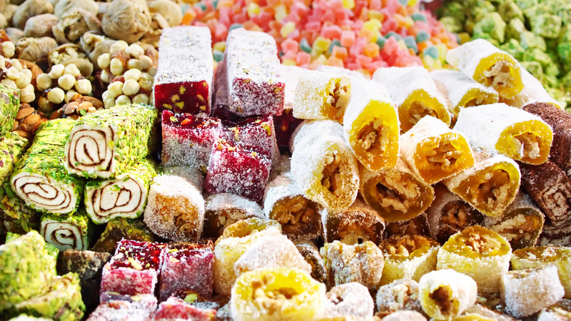 turkish delight and sweets