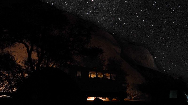 Night skies in Namibia