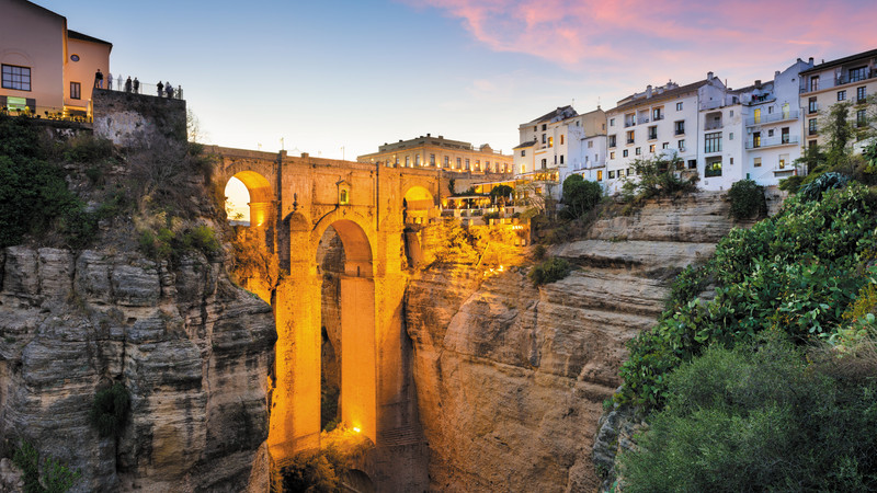 Bridge in Ronda, Spain