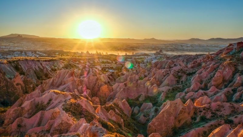 Sunset at Red Valley