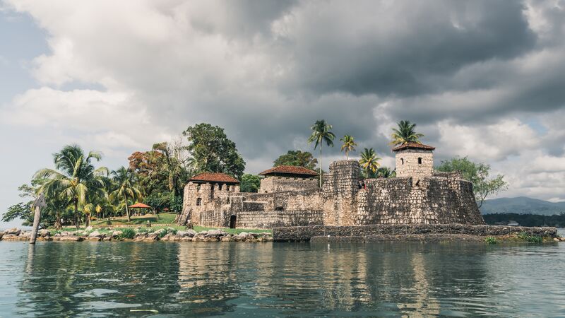 Rio Dulce fortress, Guatemala