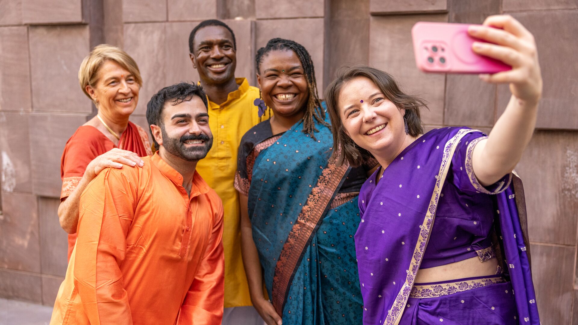 An Intrepid group in India. 