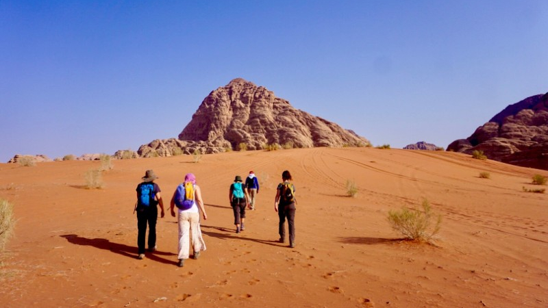 jordan trekking tours