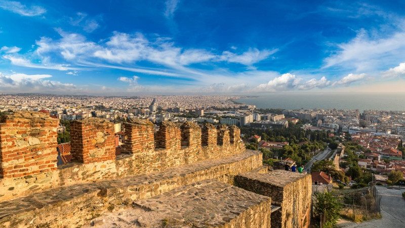 Trigonion tower in Thessaloniki, Greece