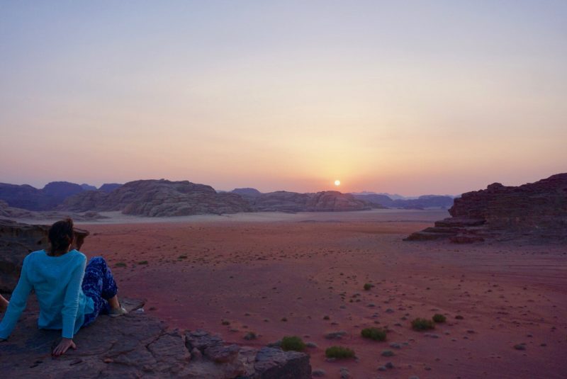 hiking Jordan