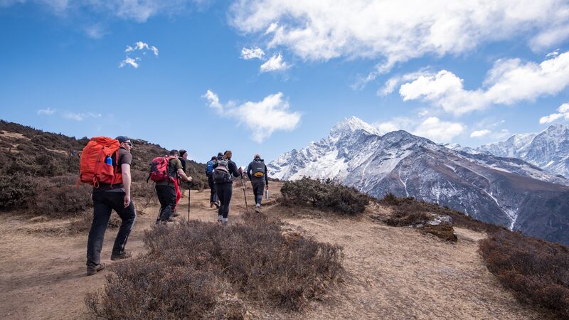 Everest trekking photos