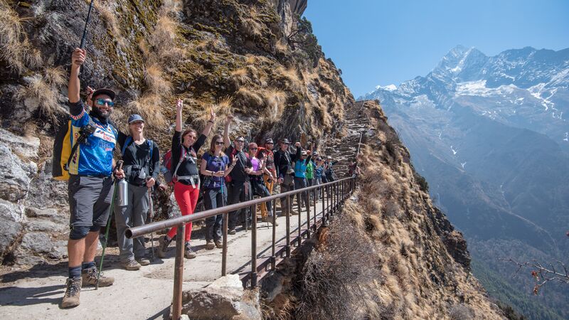 Everest trekking photos