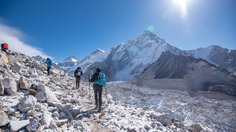 Everest trekking photos