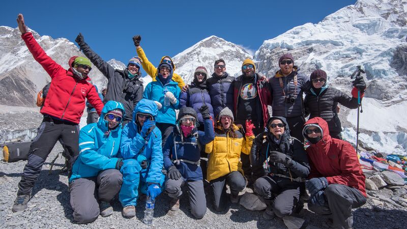 Everest trekking photos
