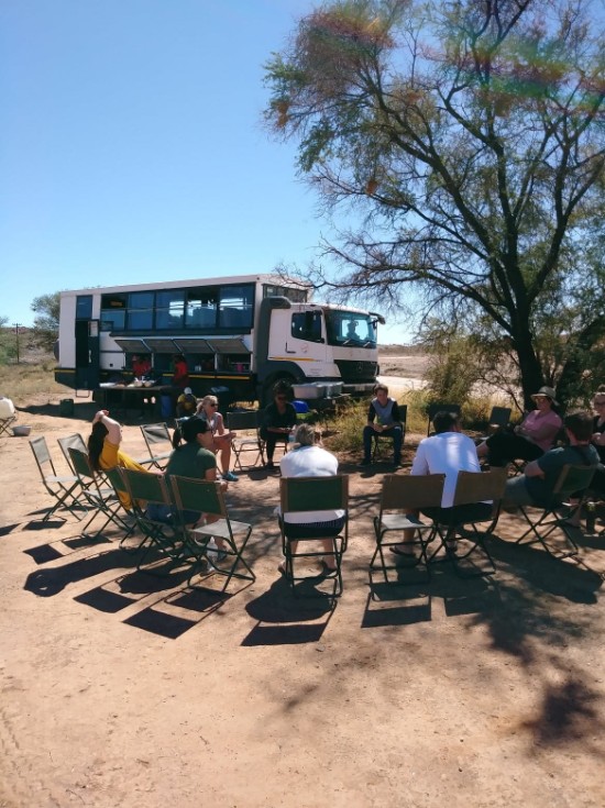 Africa overland trip cook