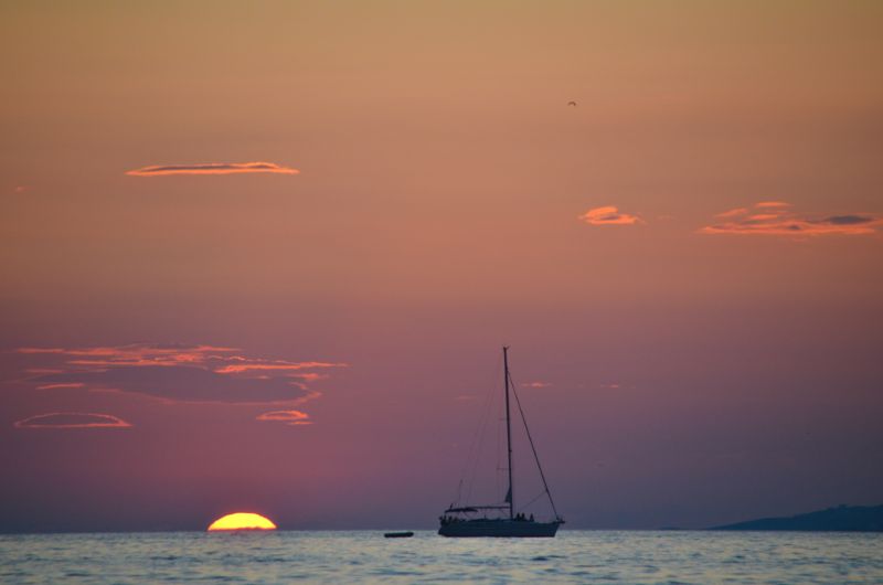 sailing in Greece