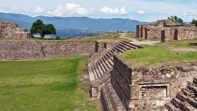 Ancient ruins in Mexico