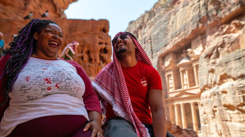 traveling to Jordan plus size