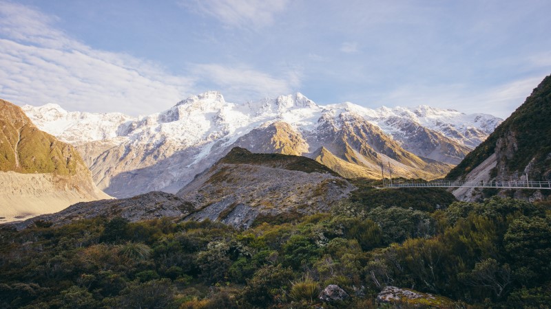 Mount Cook on New Zealand's South Island