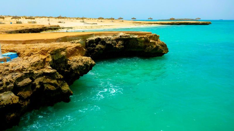 A beautiful beach in Djibouti